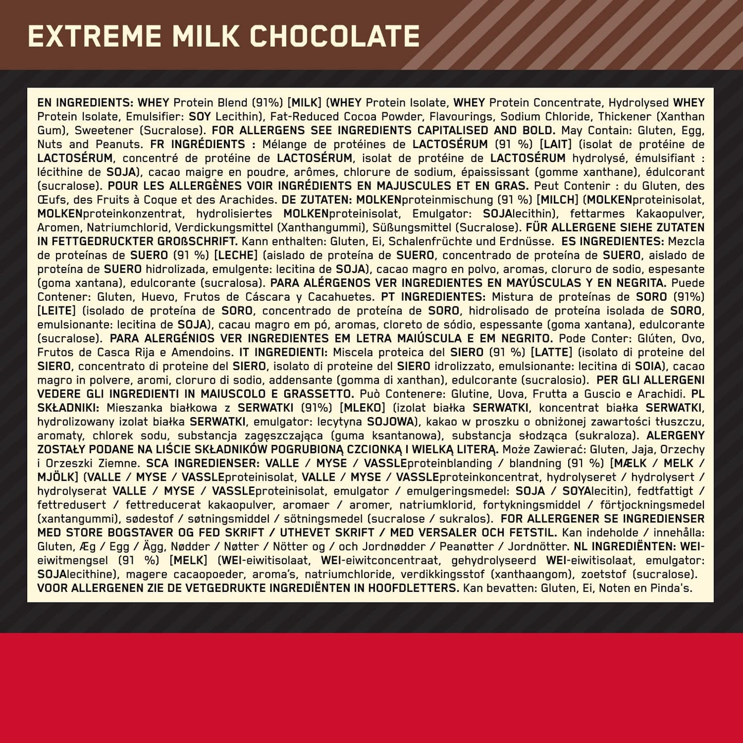 Whey Gold Standard- Optimum Nutrition 2,27kg