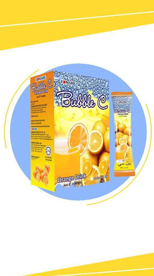 BUBBLE C - ORANGE DRINK